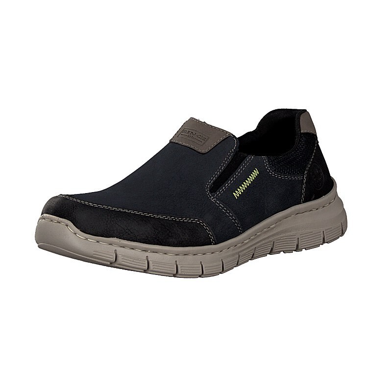 Slip On Rieker B5661-00 Para Homem - Azuis